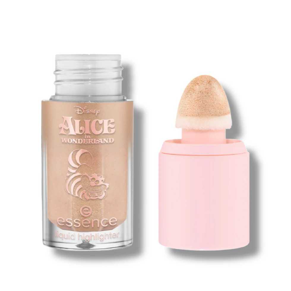 Essence Disney Alice in Wonderland Liquid Highlighter Champagne Glow Applicator