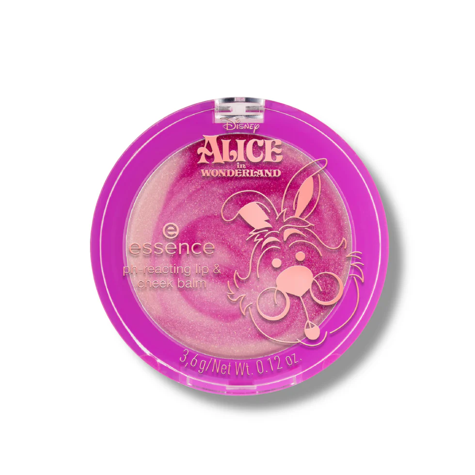Essence Disney Alice pH-reacting Lip and Cheek Balm Berry-Pink Tint