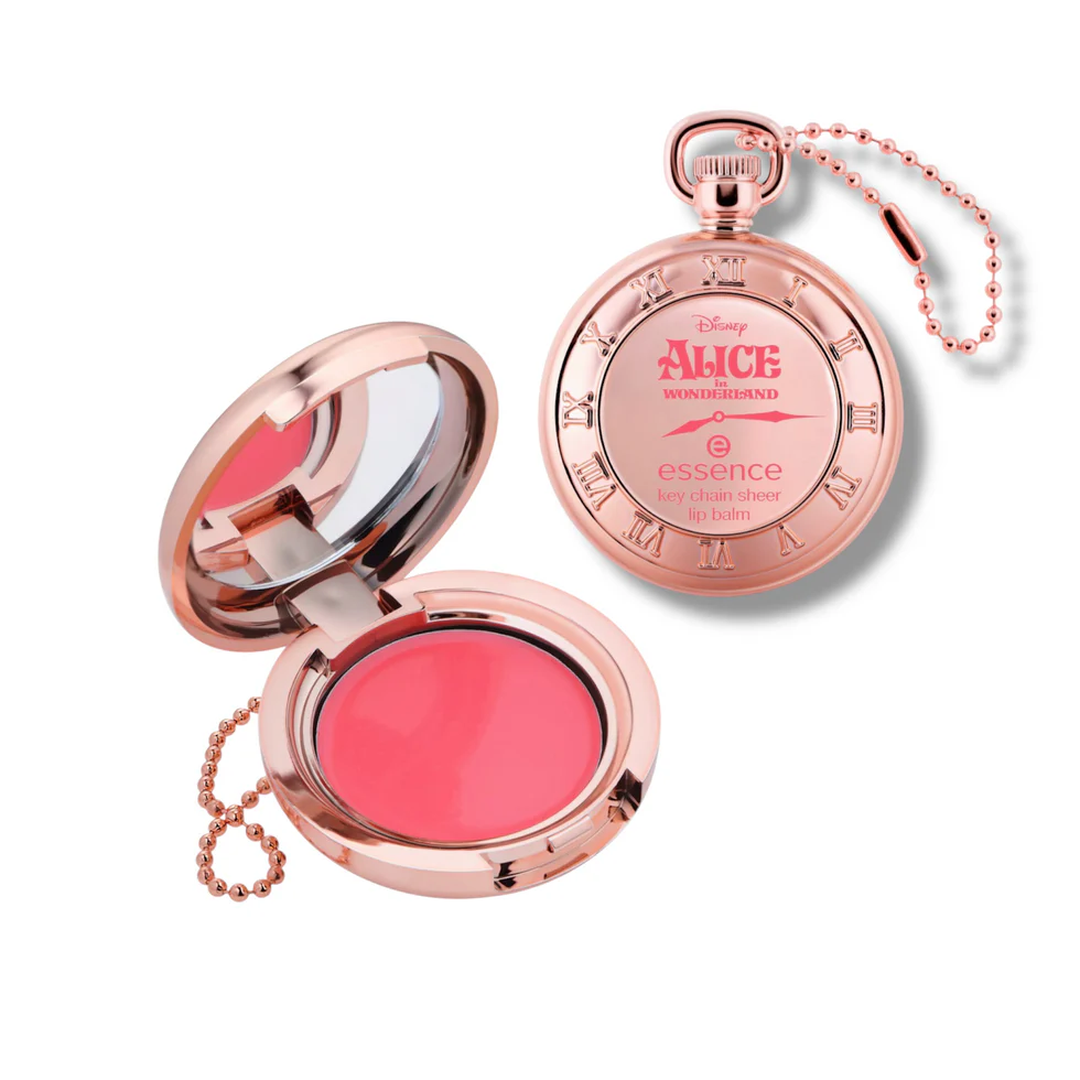 Essence Disney Alice in Wonderland Keychain Sheer Lip Balm